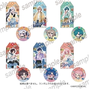 七次元生徒会！ トラベルステッカーセット（2枚1セット） 【まねきねこコラボ】