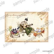 にじさんじ/にじさんじEN × カラオケまねきねこ Cozy Autumn Picnic キャンバスボード B(でびでび・でびる、レン ゾット、ルンルン)