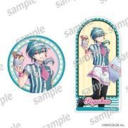 にじさんじ × まねきねこ Sweet Scoop Sundae　ホログラムステッカーセット ④緑仙