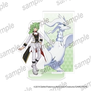 ポケモンマスターズ EX アクリルスタンド　N（２１アニバーサリー）＆レシラム【まねきねこコラボ】