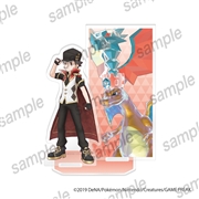 ポケモンマスターズ EX アクリルスタンド　レッド（２５アニバーサリー）＆リザードン【まねきねこコラボ】